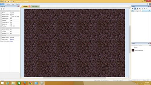 finally the background is set